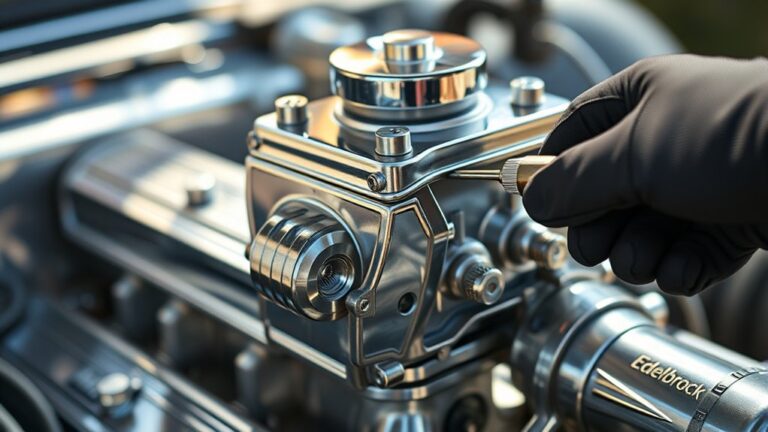 adjusting edelbrock carburetor