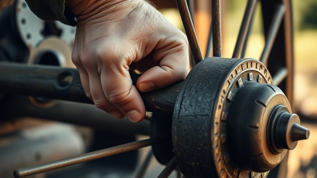 apply force to overcome friction