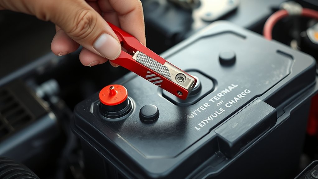 attach clamp securely tightly