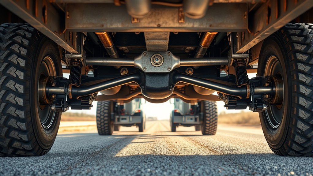 axle spacing and purpose
