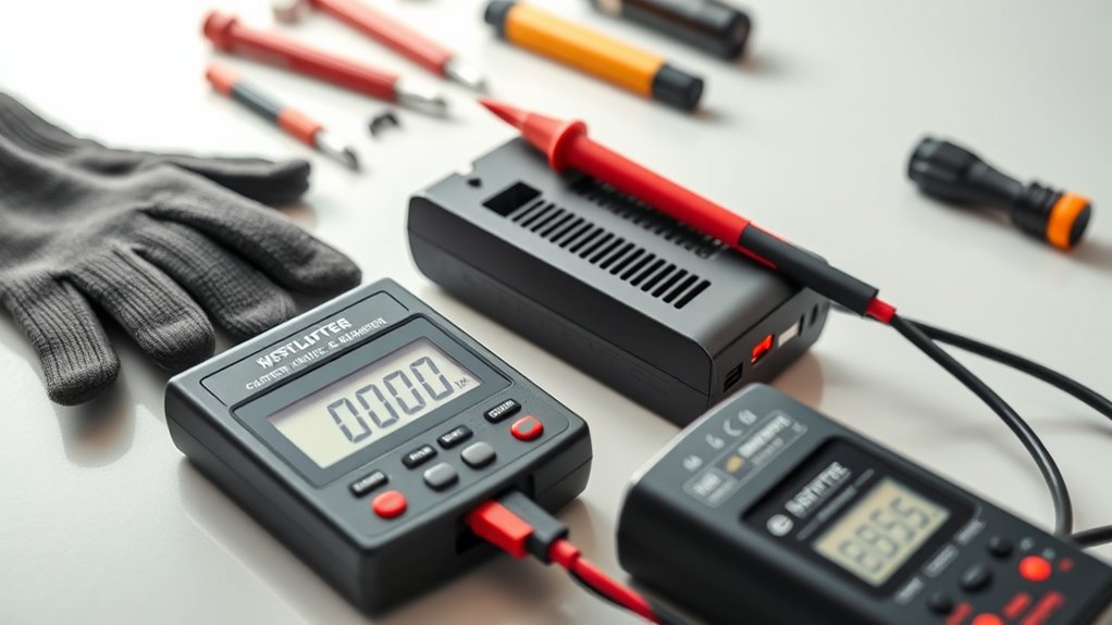 battery tester tools and safety