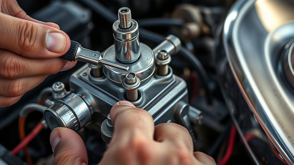 carburetor air fuel mixing
