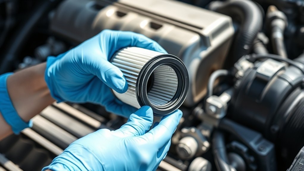 clean and inspect fuel filter