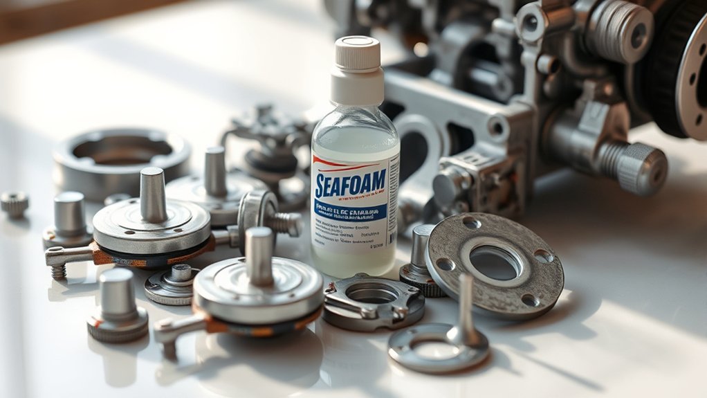 cleaning carburetor components effectively