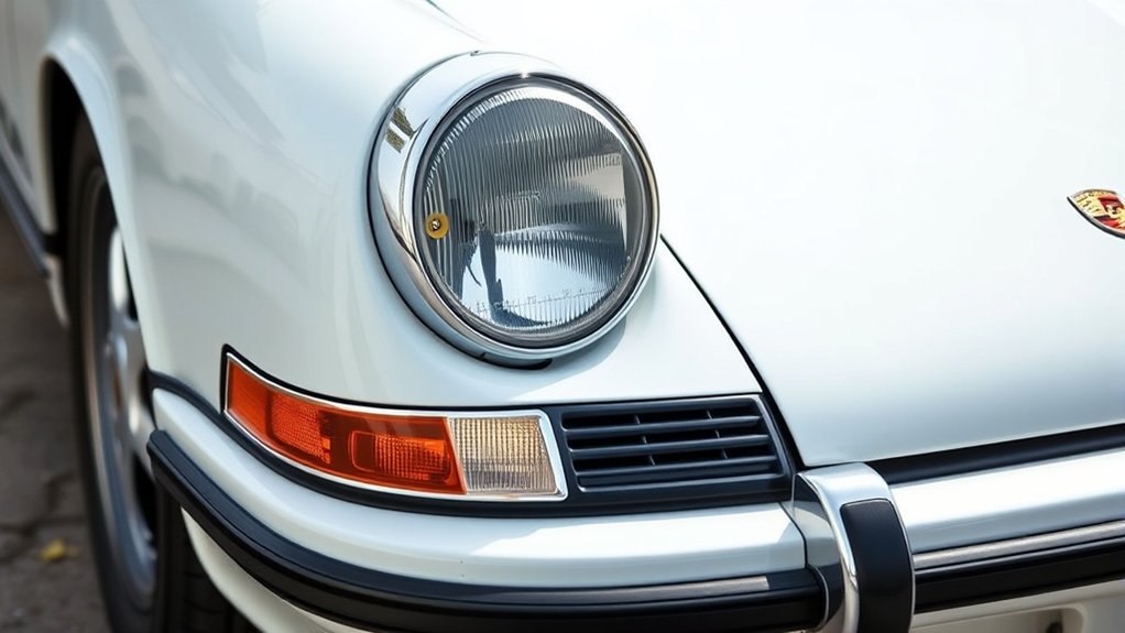 clear yellowish fog lights