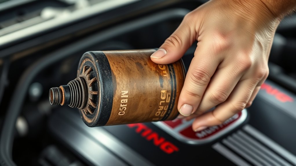 clogged filter reduces pressure
