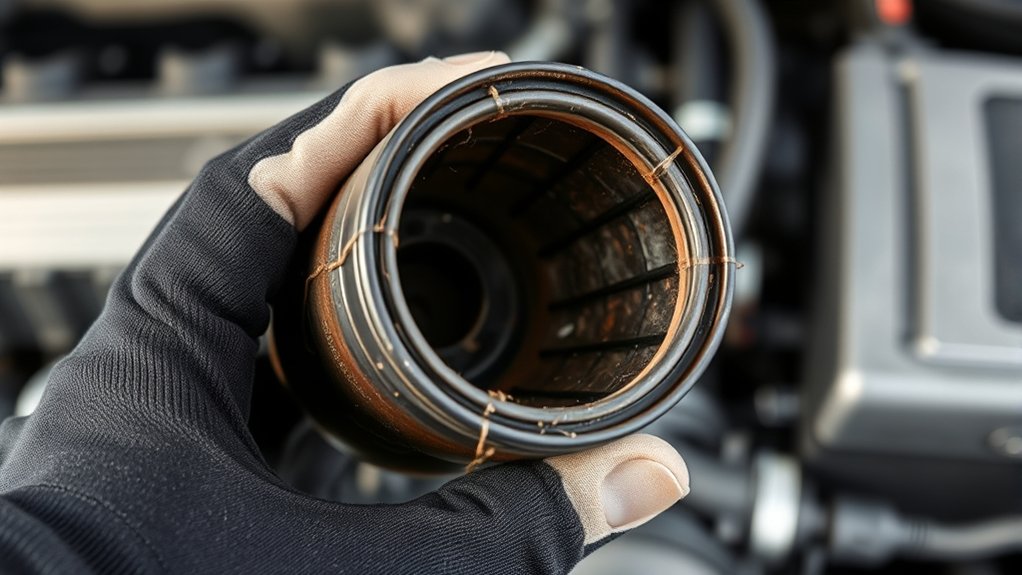 clogged fuel filter reduces power