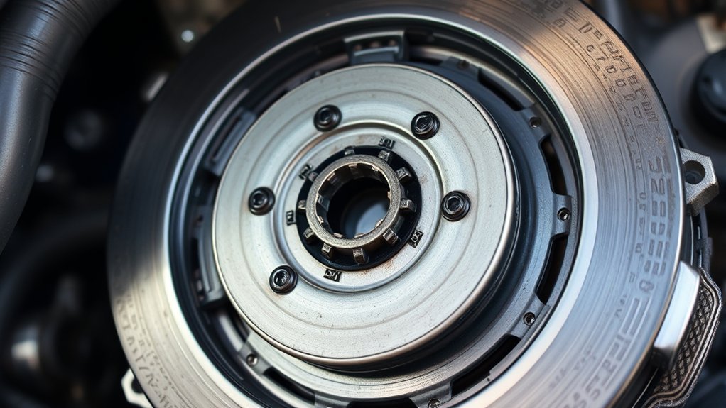 clutch engages and disengages