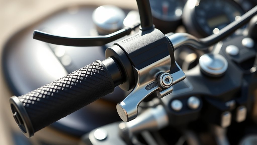clutch on left handlebar
