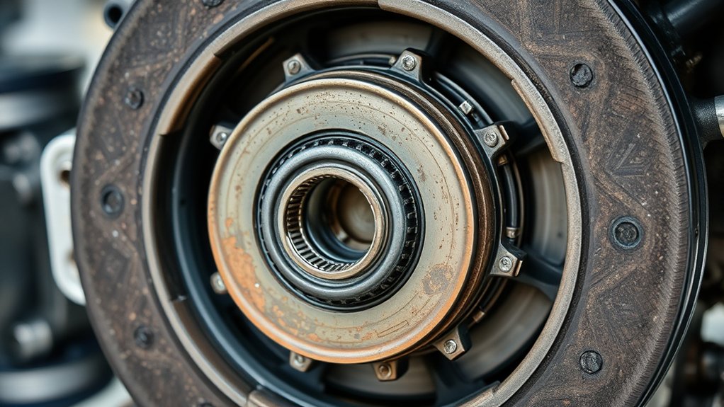 clutch slipping reduces power