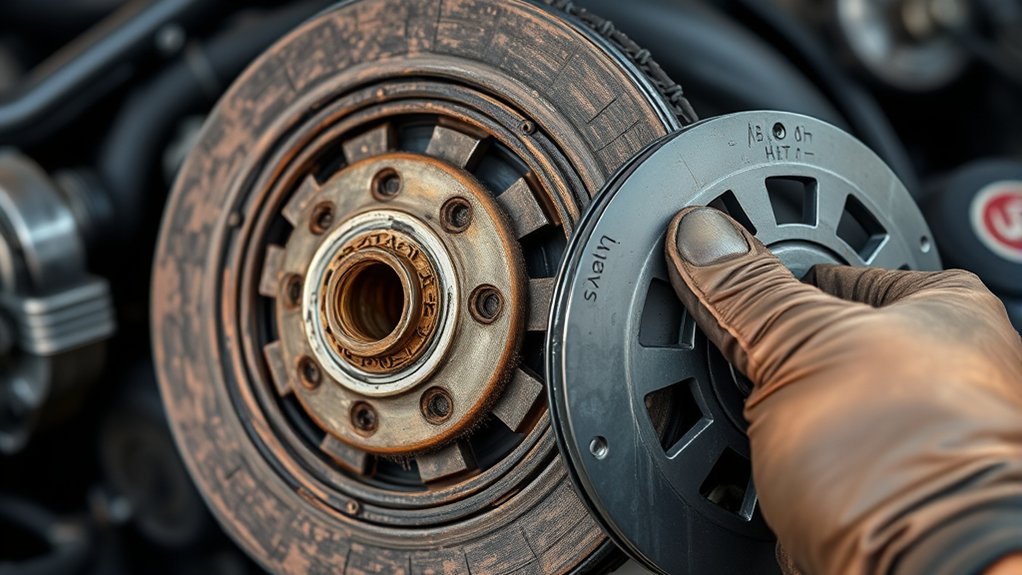 clutch wear contamination adjustment