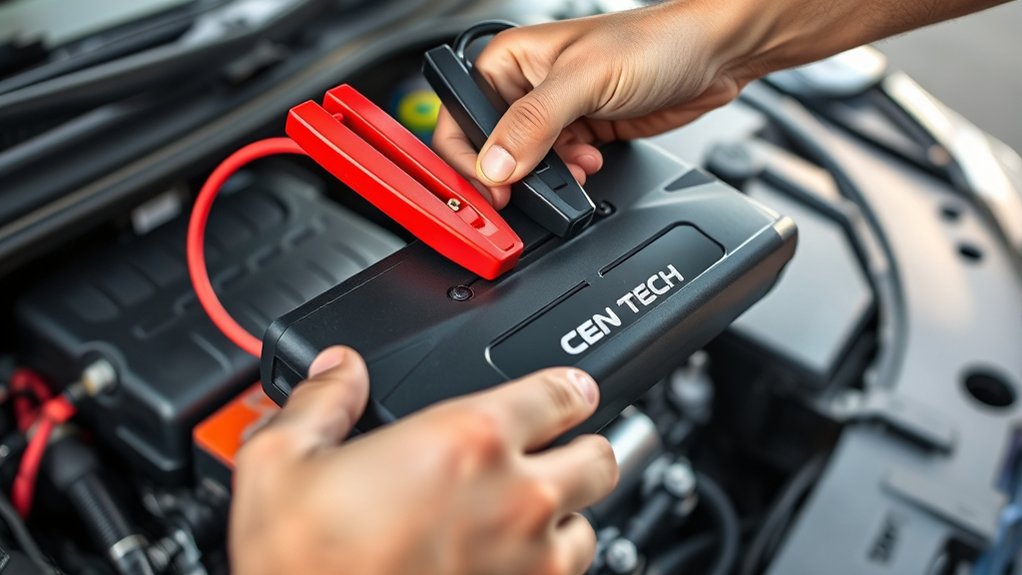 connect charger correctly securely