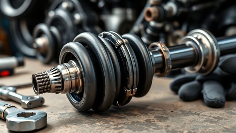 cv joint axle inspection