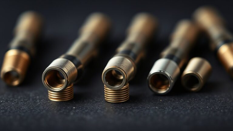 different jets have varying threads
