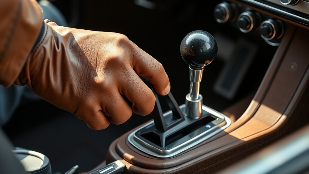 double clutch for smooth shifting