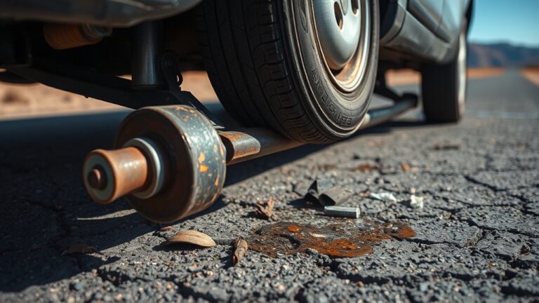 driving with axle damage