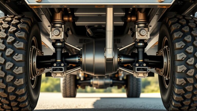 dual axle trailer configuration