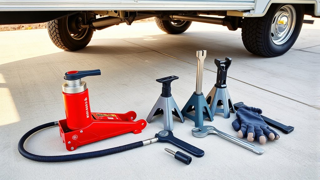 essential trailer jacking tools