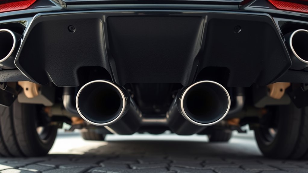 exhaust flow and sound
