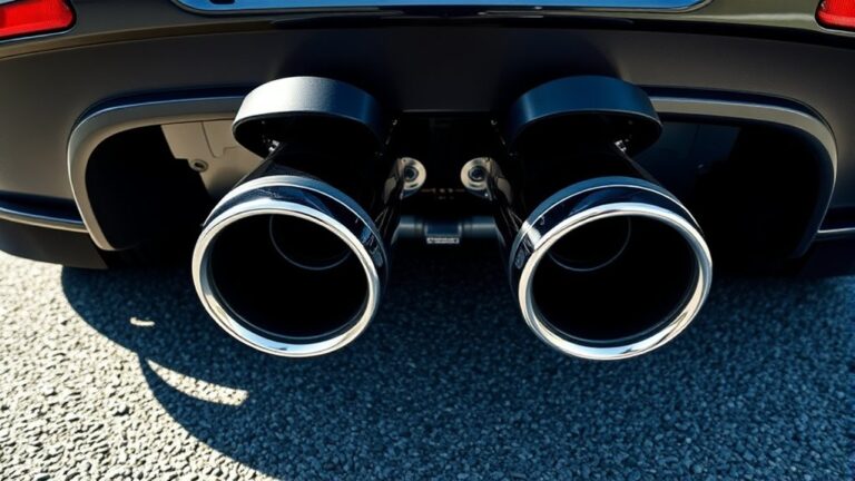 exhaust system rear section