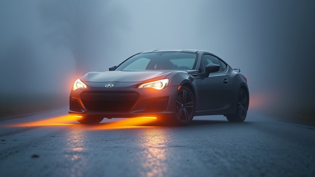 focused low beam illumination