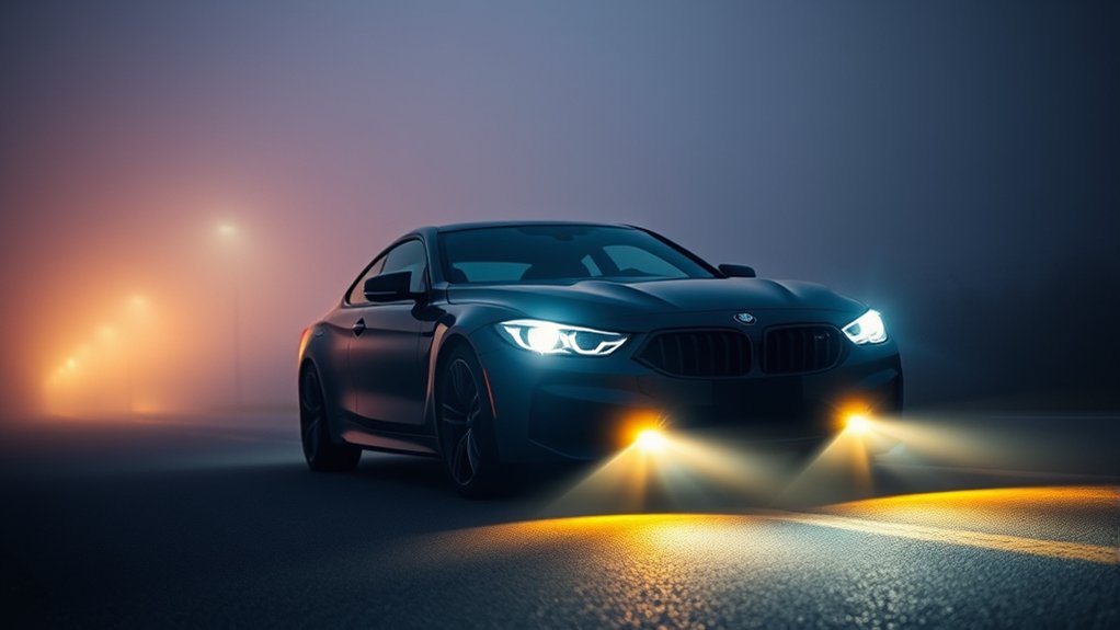 fog lights vs high beams