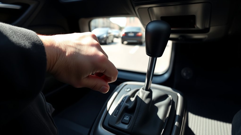 foot on clutch causes wear