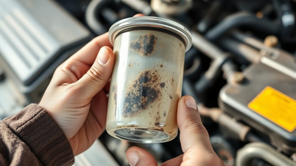 fuel filter causing engine issues