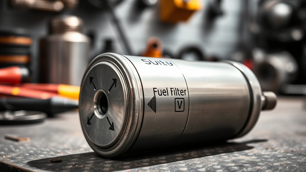 fuel flow direction indicators