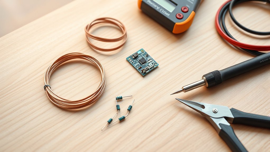 gather components and tools