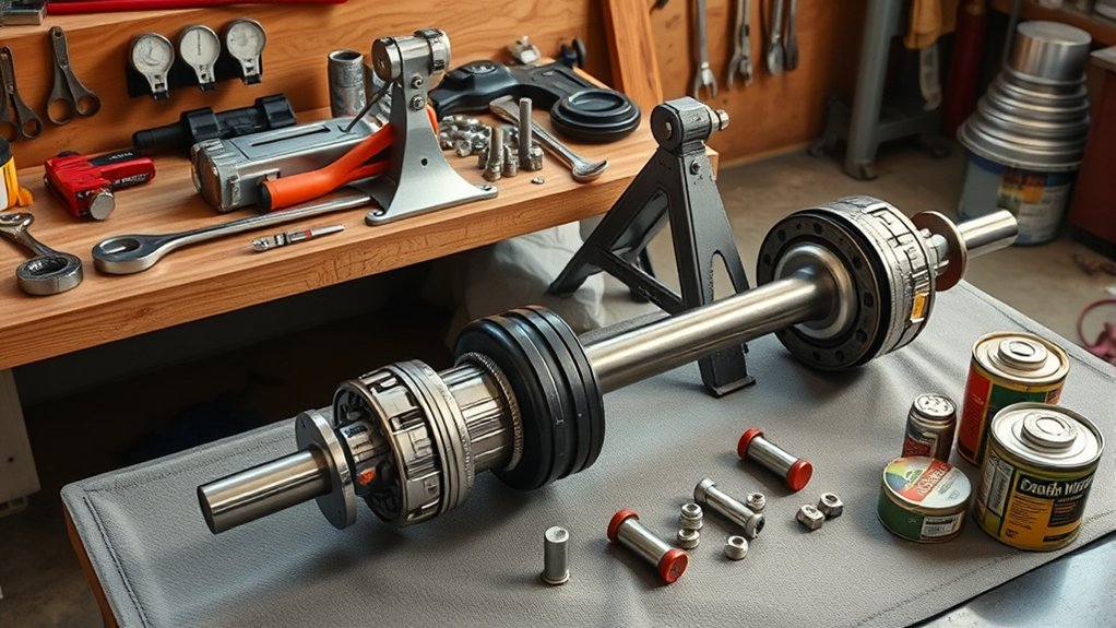 gather quality tools and materials
