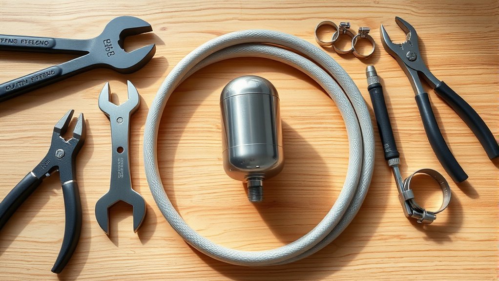 gather tools and parts