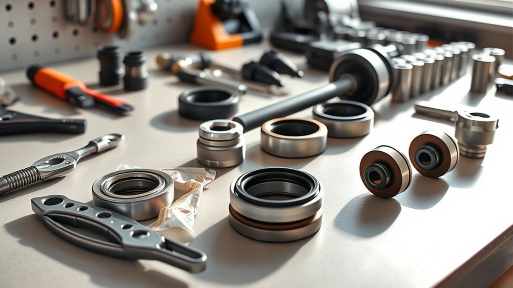 gather tools and parts