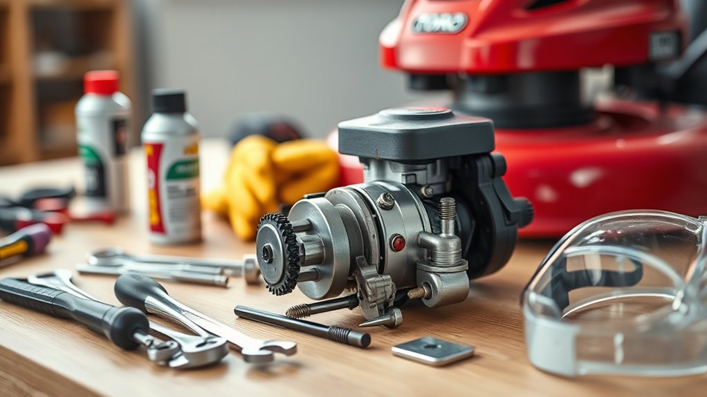 gather tools and safety gear