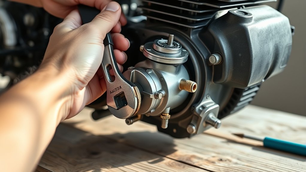 gather tools disconnect fuel