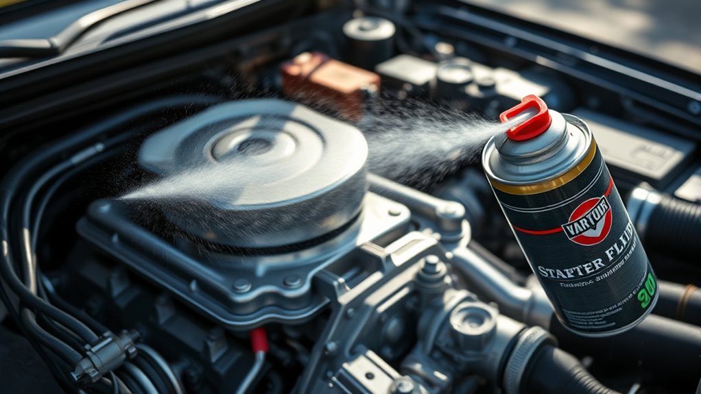 helps engine start quickly