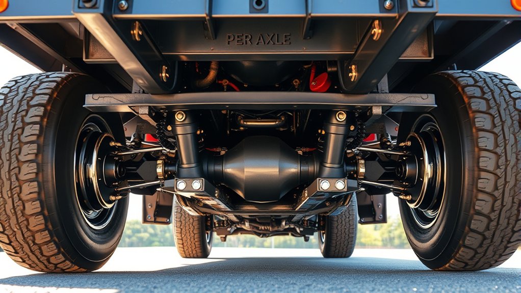 identify axles and limits