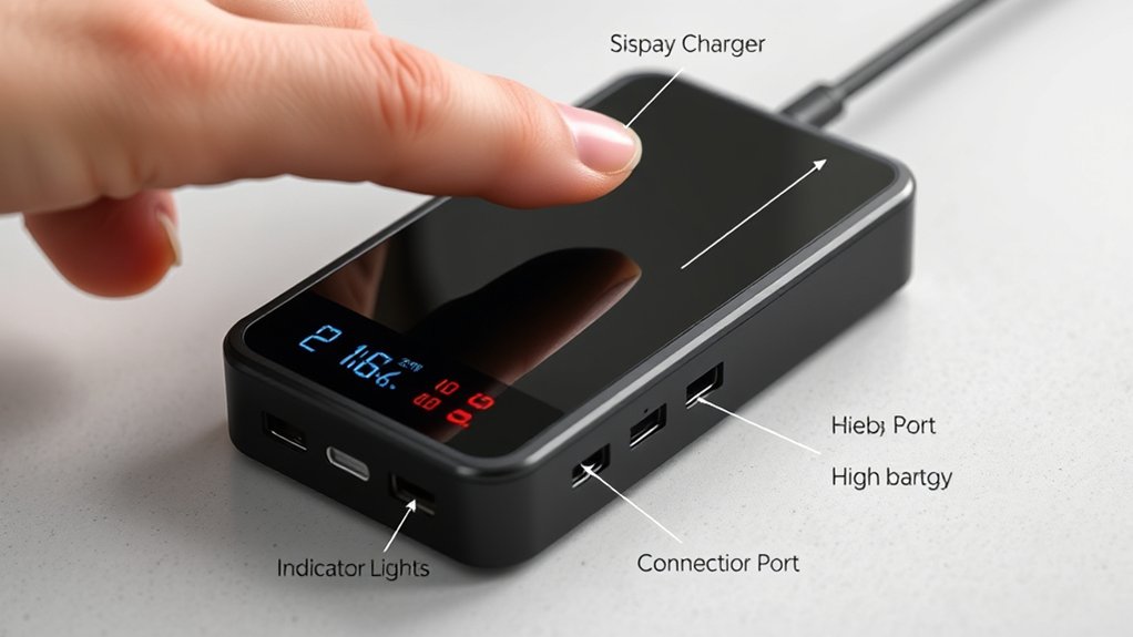 identify charger main parts