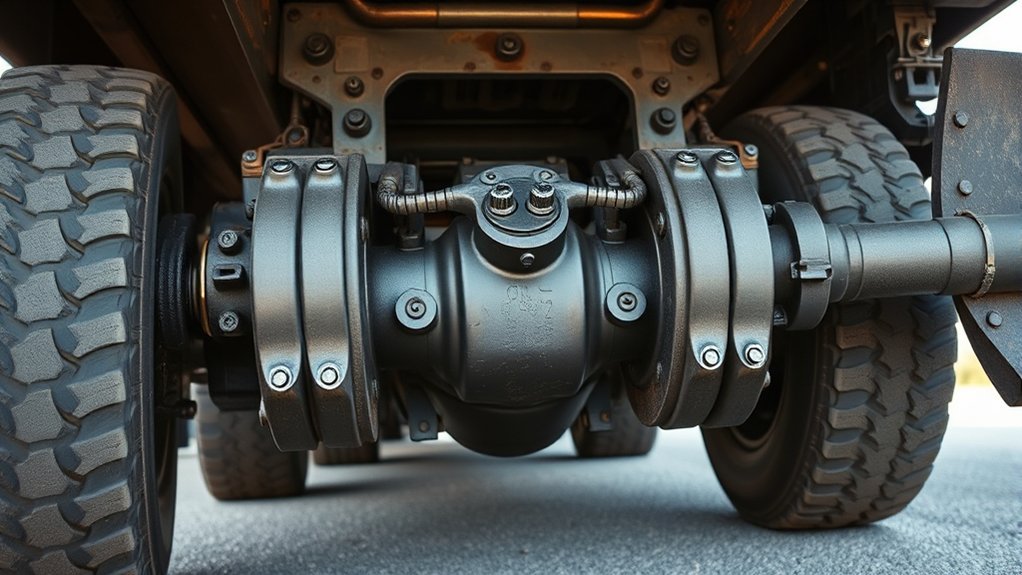 identify rear drive components