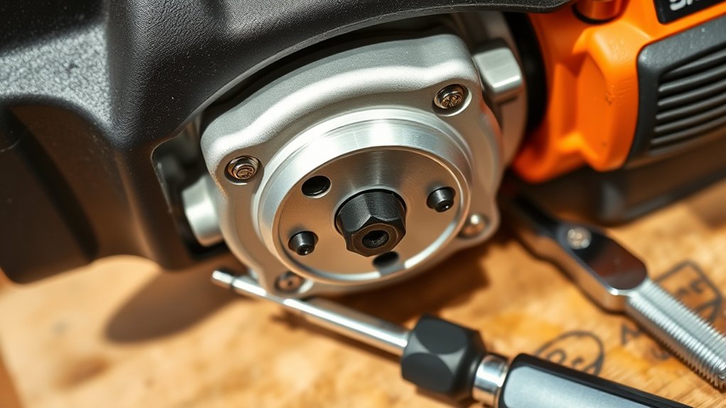 locate and adjust screws