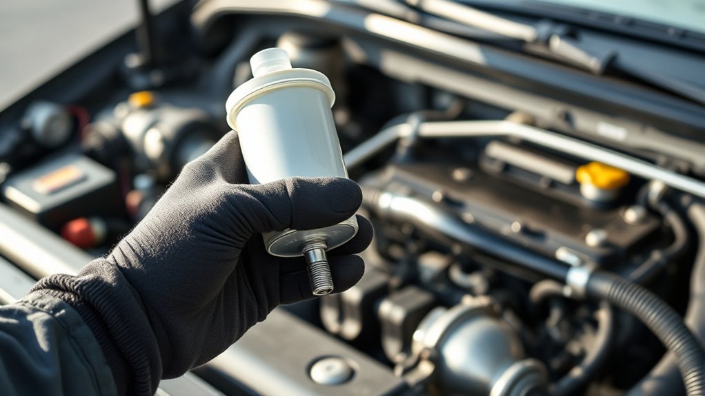 locate fuel filter easily