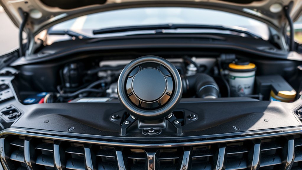 locate the car horn easily