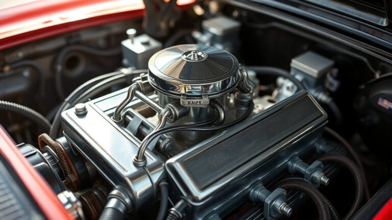 location of carburetor