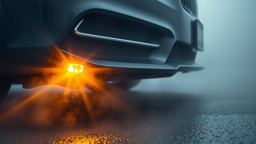 low mounted fog lights