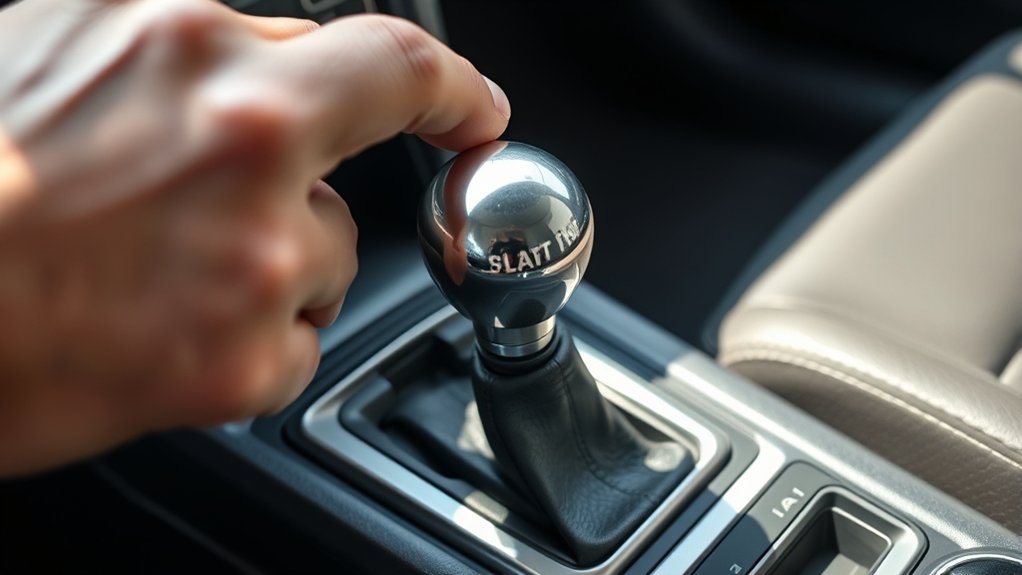 manual control of gears
