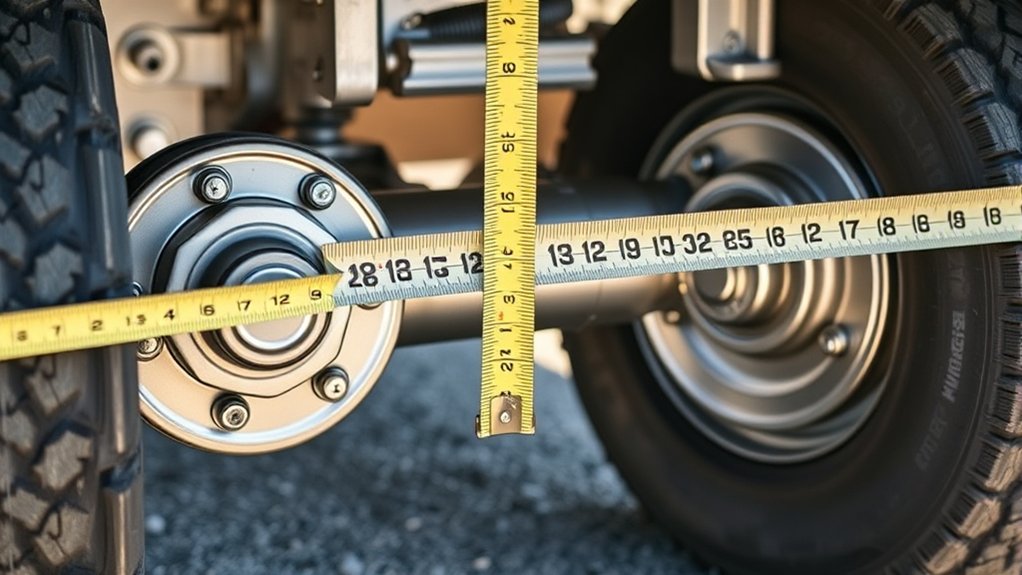 measure hub to hub distance