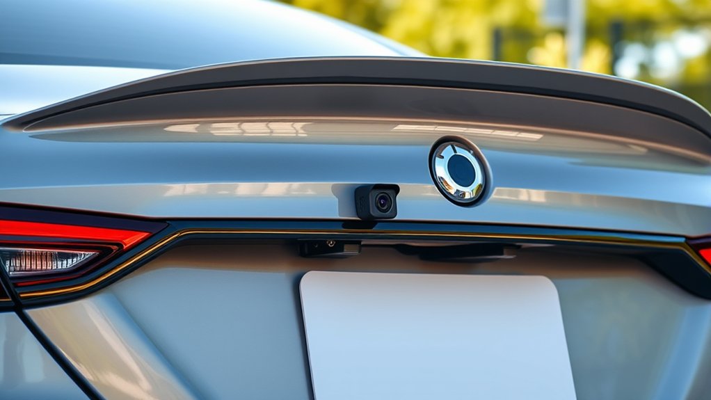 optimal backup camera placement