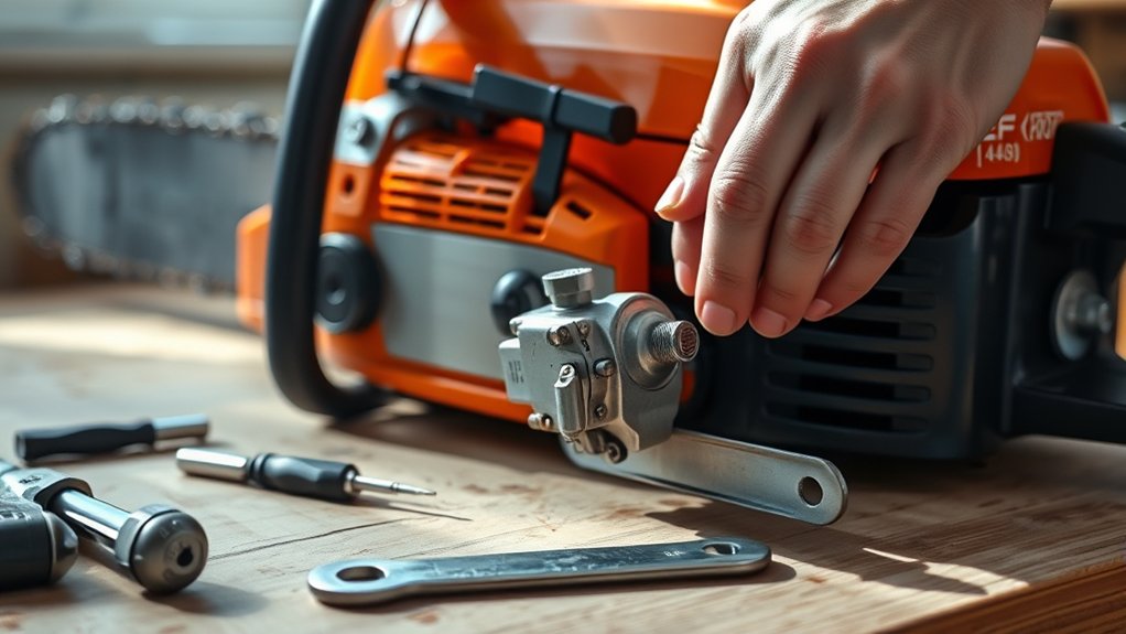 prepare disconnect clean tools