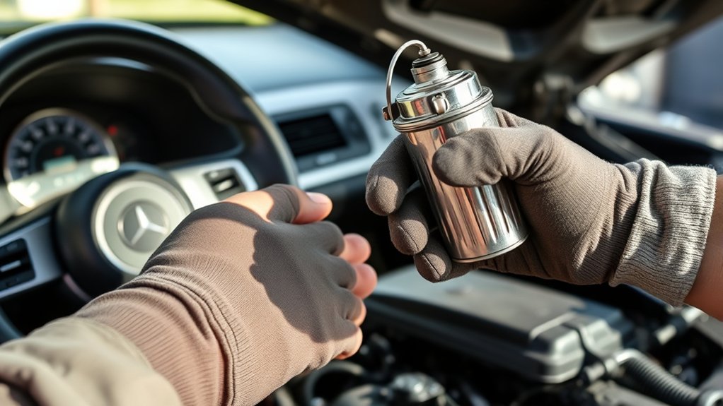 prepare engine before starting