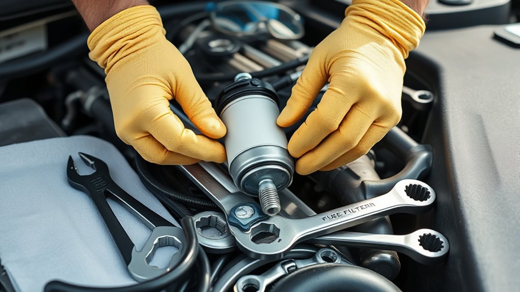 prepare tools and safety